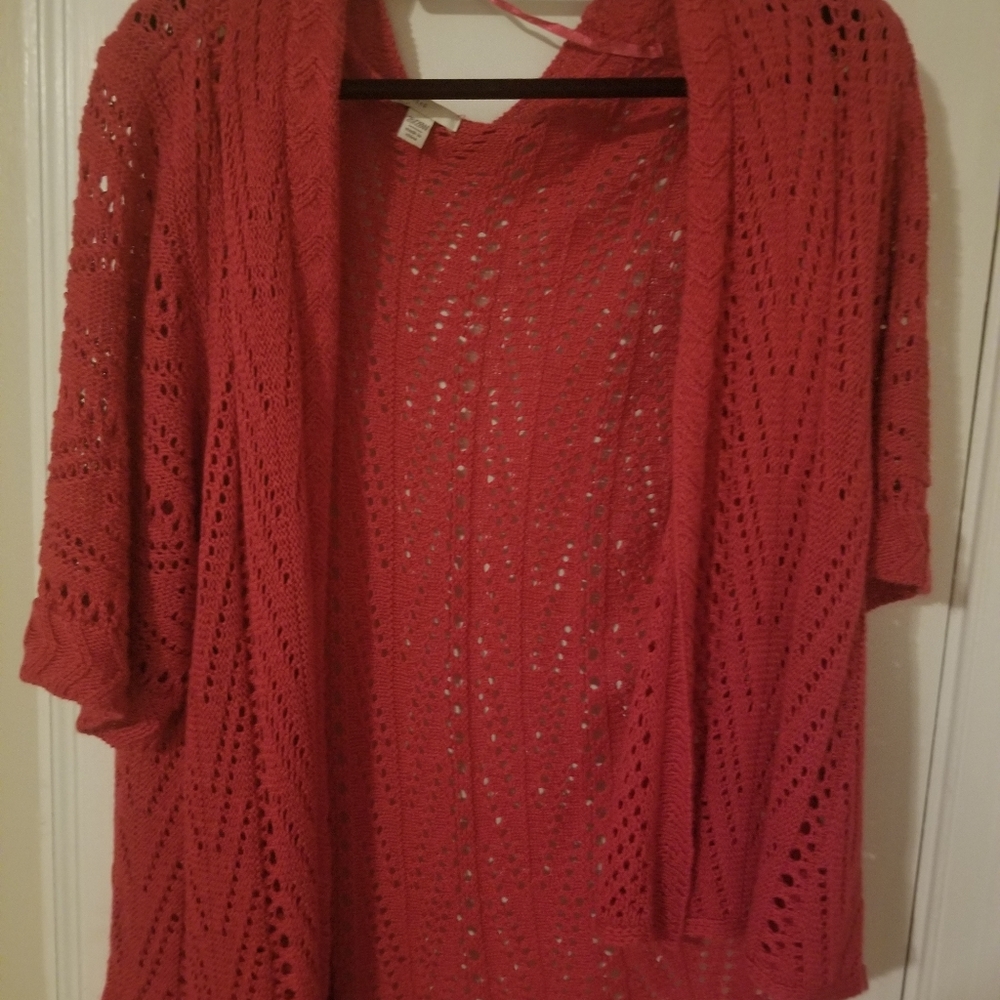 CLOSET CLEAR OUT! Cato sweater short sleeve cardigan